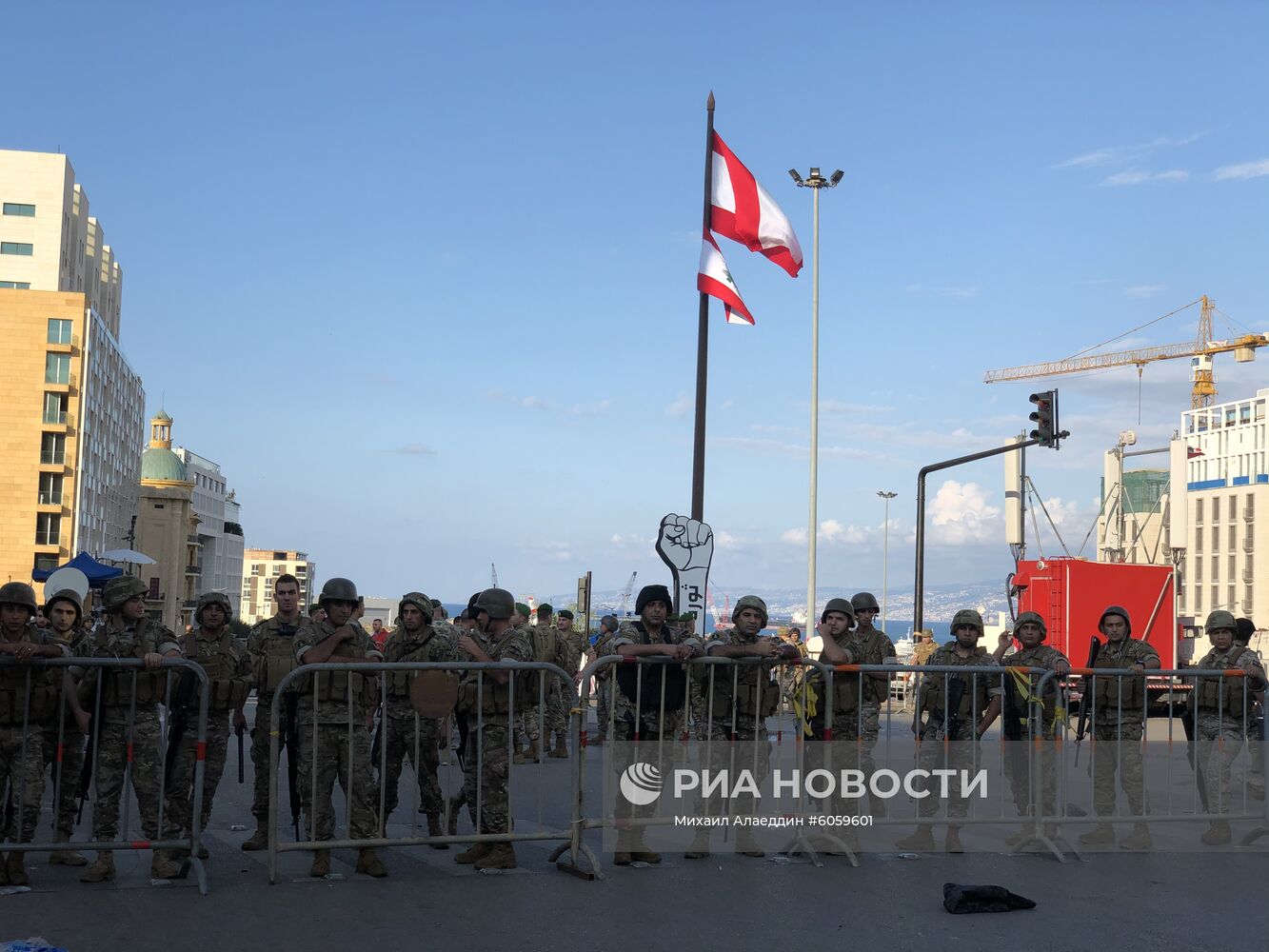 Беспорядки в Бейруте