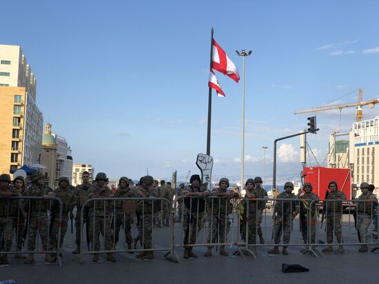 Беспорядки в Бейруте