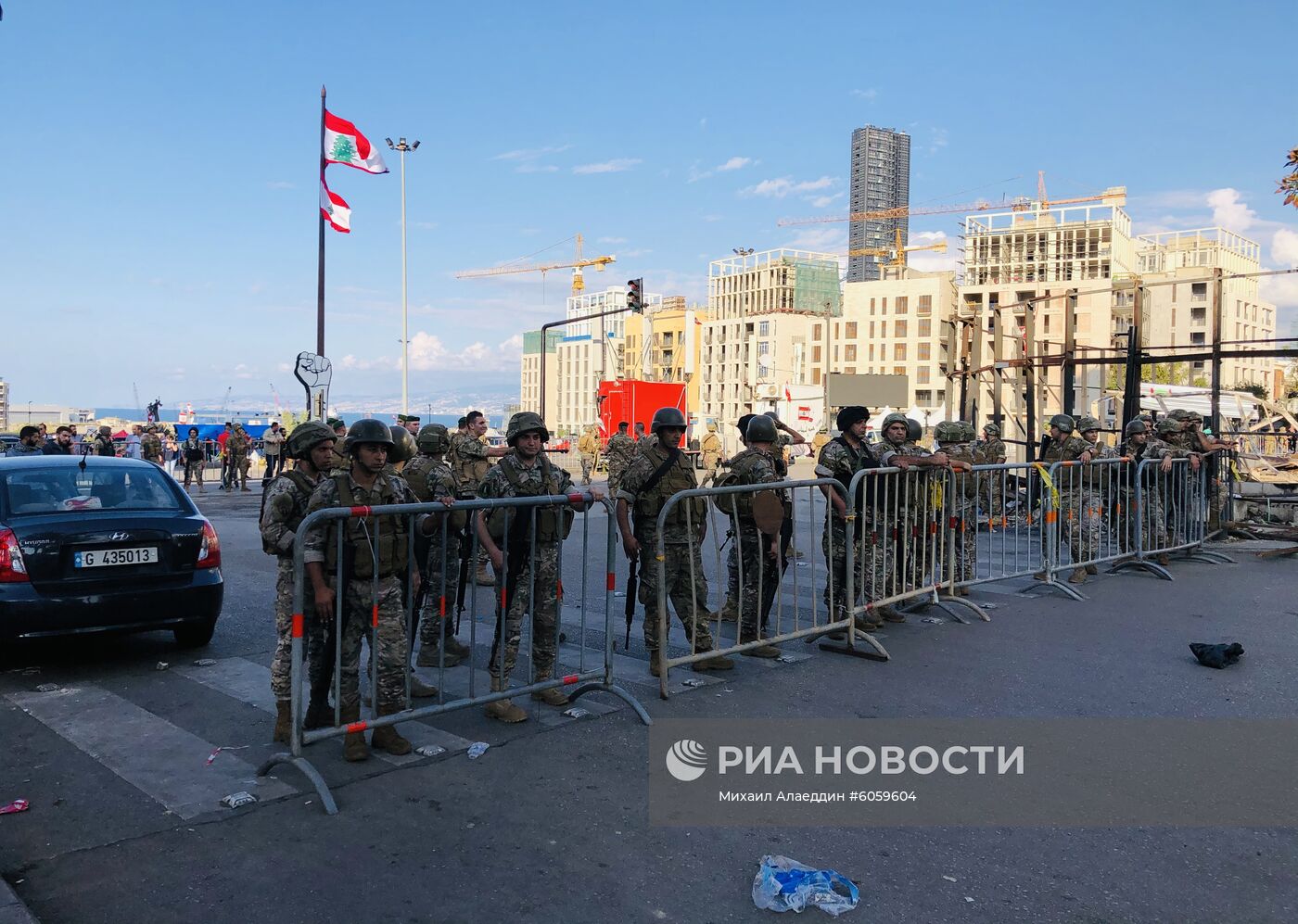 Беспорядки в Бейруте