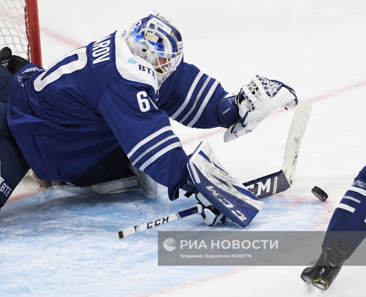 Хоккей. КХЛ. Матч "Динамо" (Москва) — "Авангард"