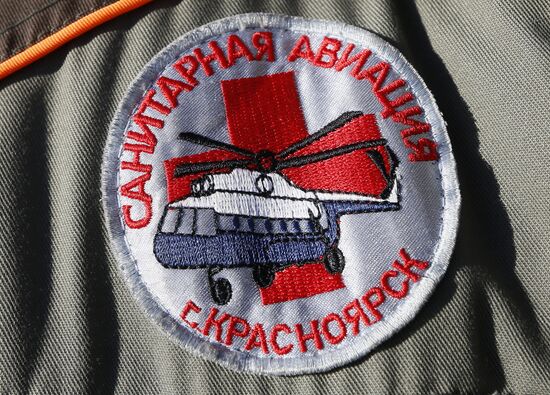 Работа санитарной авиации в Красноярском крае