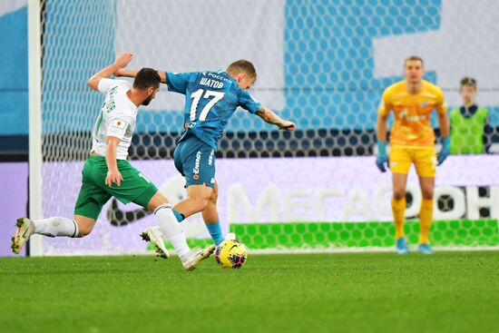 Футбол. Кубок России. Матч "Зенит" - "Томь"