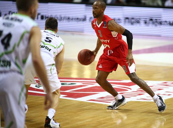 Баскетбол. Кубок Европы. Матч "Локомотив-Кубань" - "Тофаш"