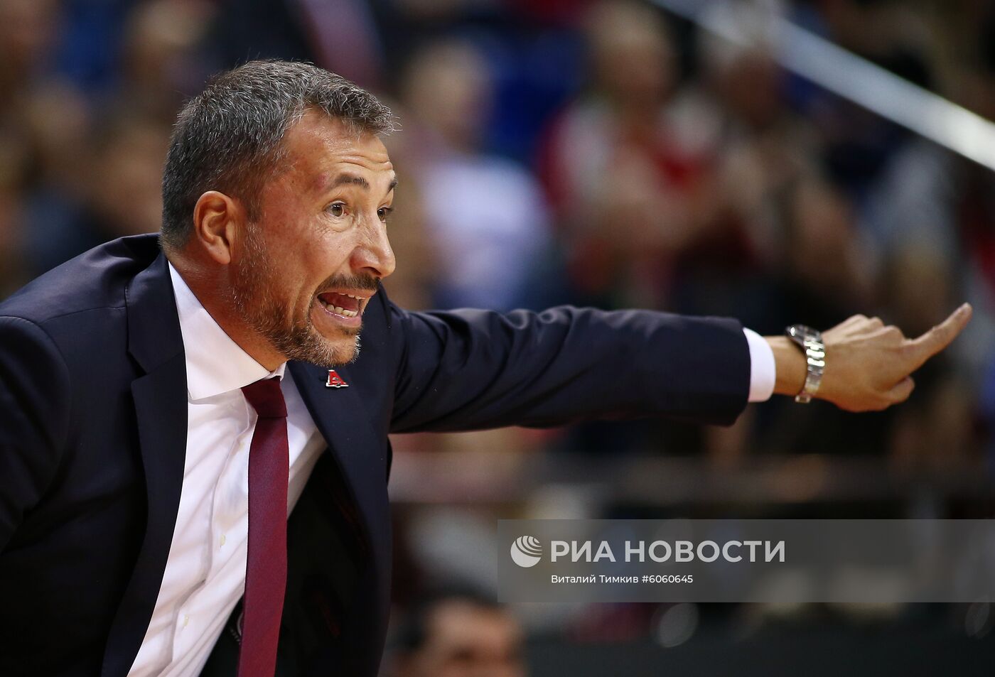 Баскетбол. Кубок Европы. Матч "Локомотив-Кубань" - "Тофаш"