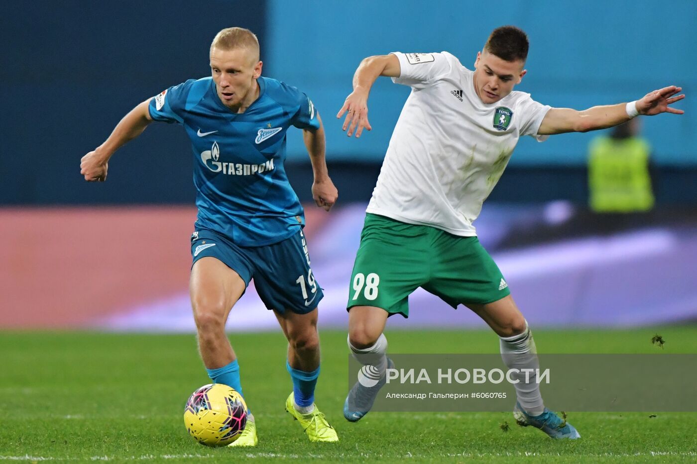 Футбол. Кубок России. Матч "Зенит" - "Томь"