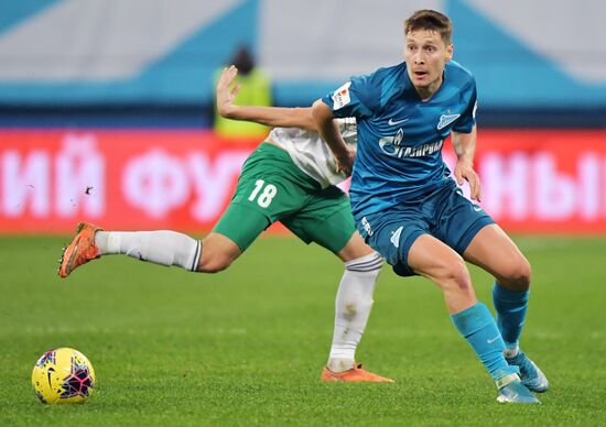 Футбол. Кубок России. Матч "Зенит" - "Томь"