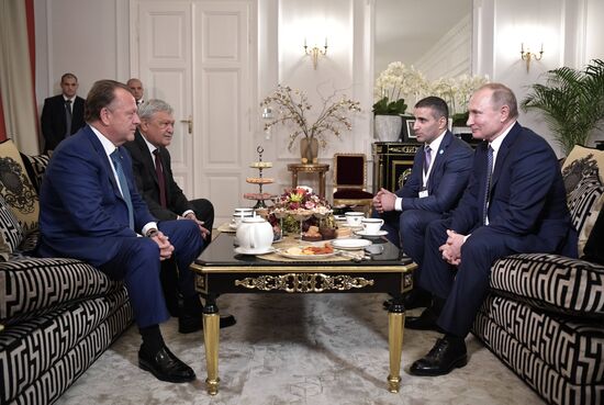 Рабочий визит президента РФ В. Путина с Венгрию