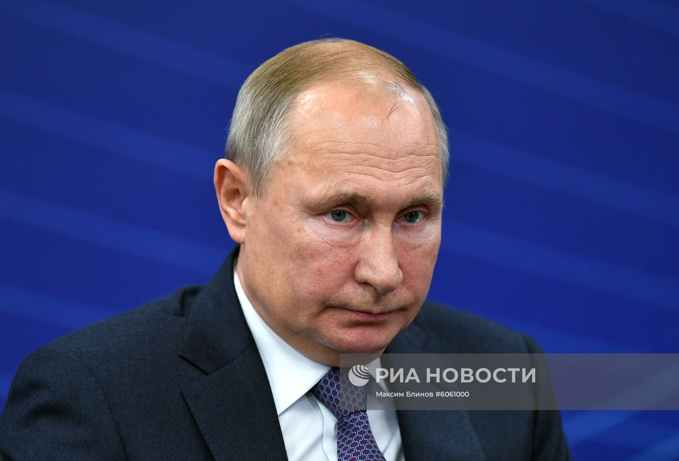 Рабочая поездка президента РФ В. Путина в Калининградскую область