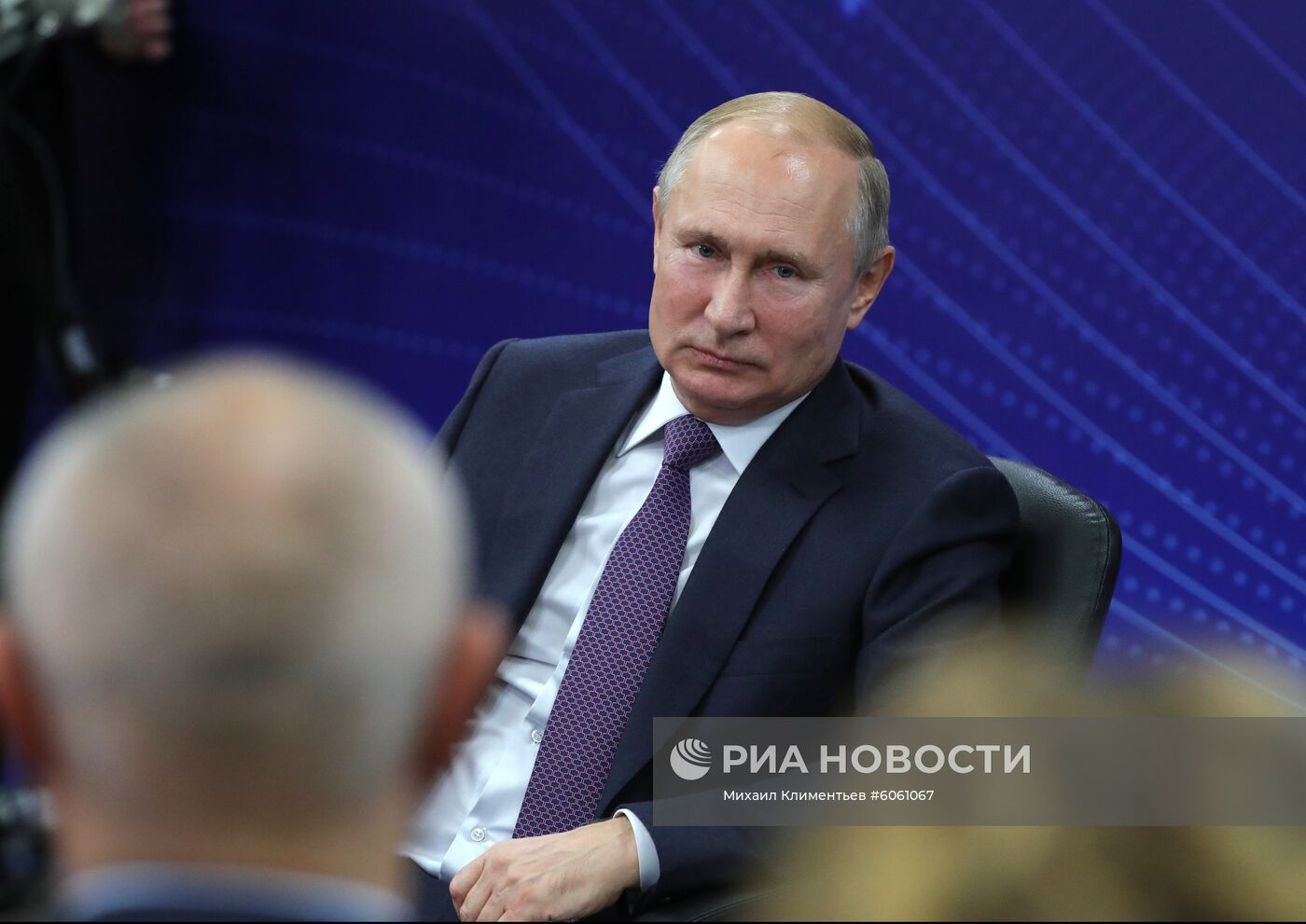 Рабочая поездка президента РФ В. Путина в Калининградскую область