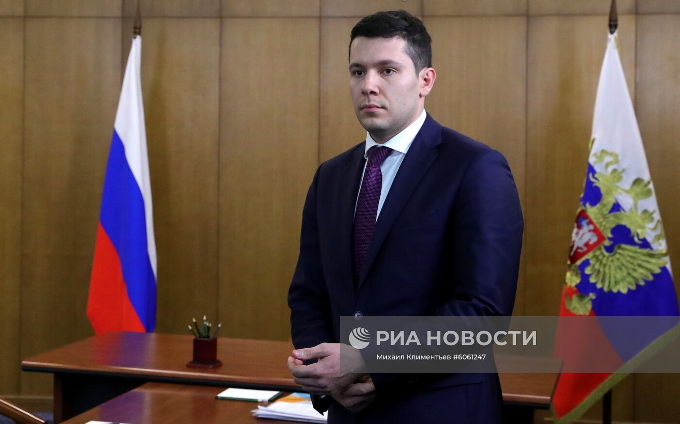 Рабочая поездка президента РФ В. Путина в Калининградскую область