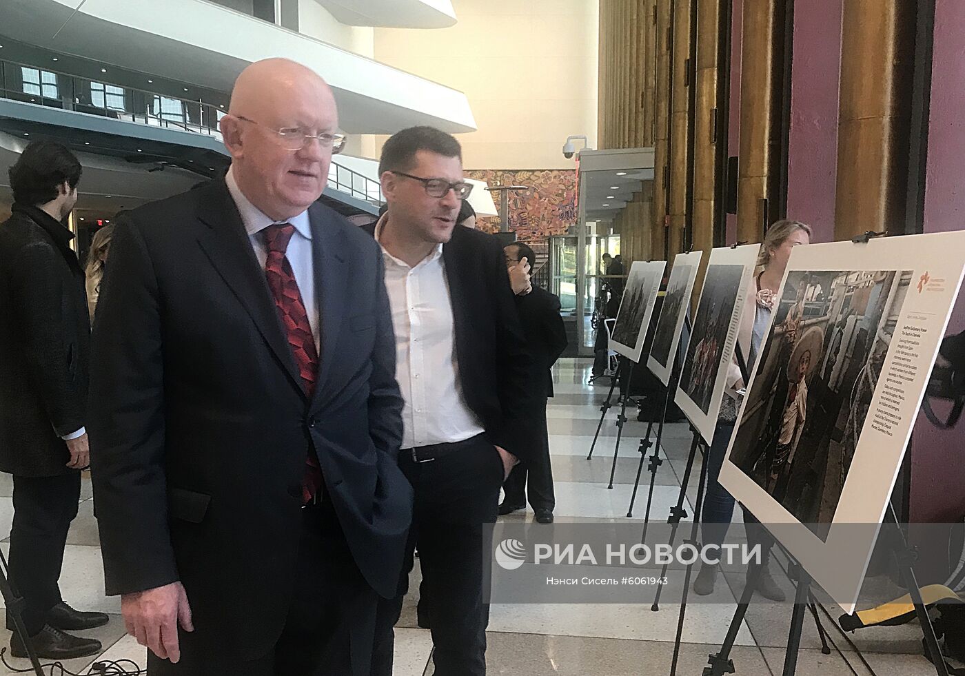 Открытие выставки победителей конкурса им. А. Стенина в Нью-Йорке