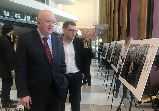 Открытие выставки победителей конкурса им. А. Стенина в Нью-Йорке