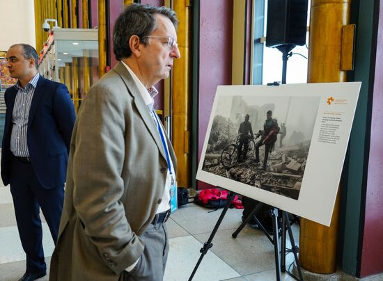 Открытие выставки победителей конкурса им. А. Стенина в Нью-Йорке