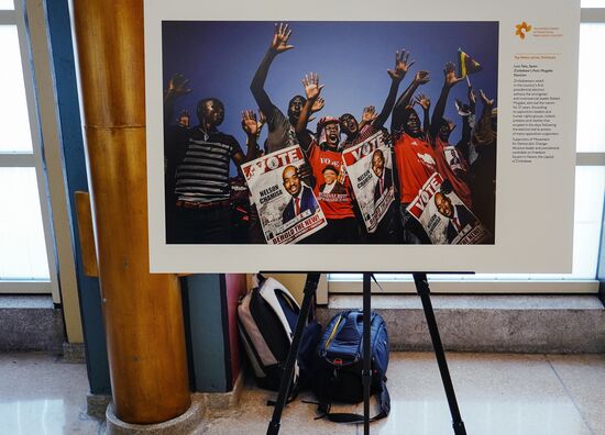 Открытие выставки победителей конкурса им. А. Стенина в Нью-Йорке