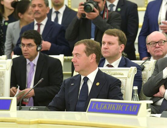 Заседание Совета глав правительств государств - членов ШОС в Ташкенте