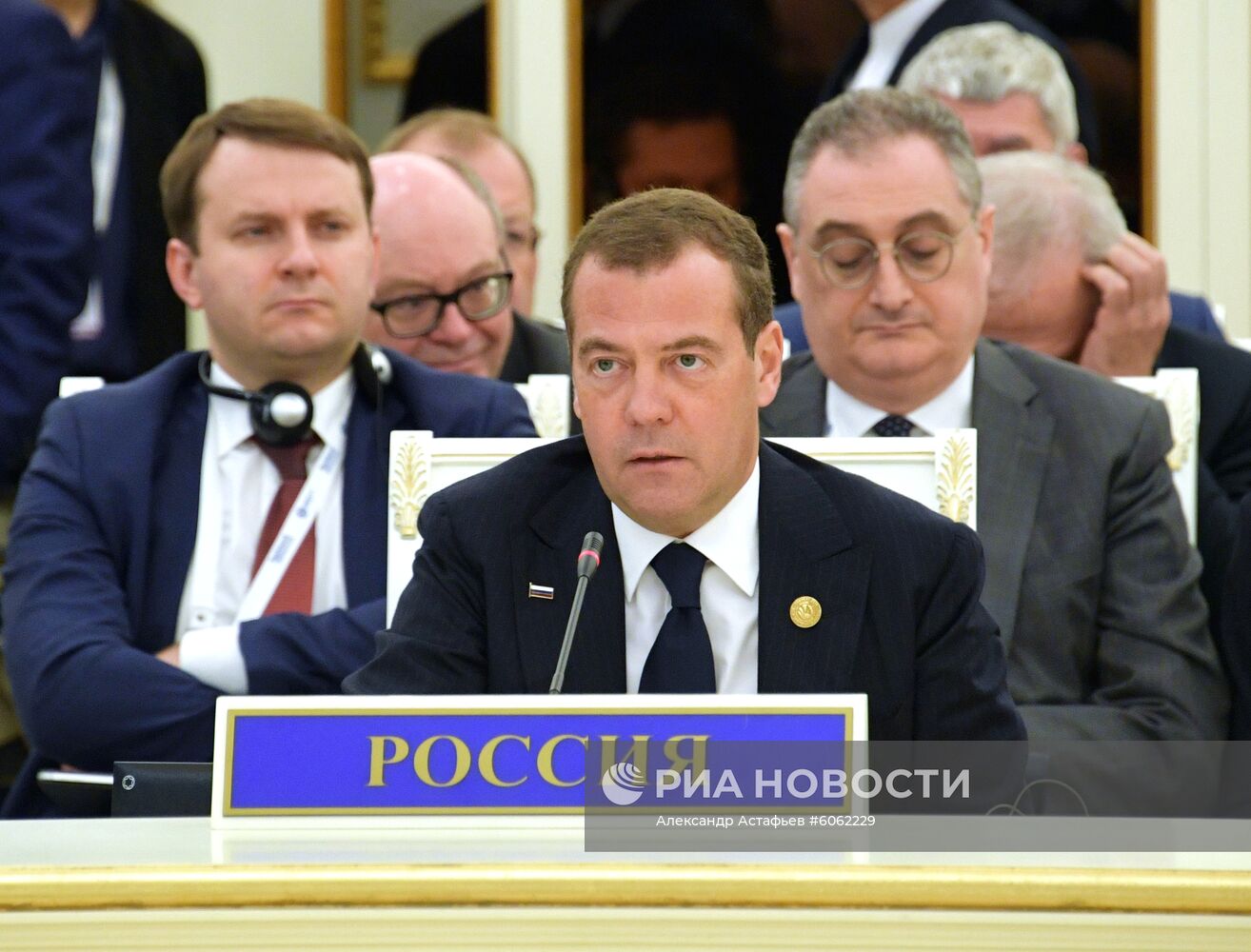 Заседание Совета глав правительств государств - членов ШОС в Ташкенте