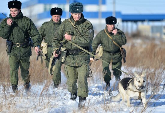 Работа пограничного управления ФСБ России по Челябинской области