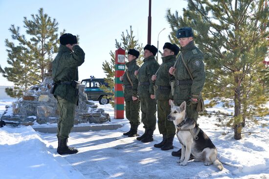 Работа пограничного управления ФСБ России по Челябинской области