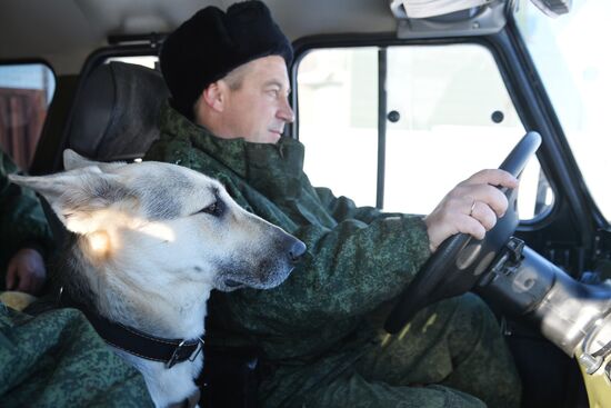 Работа пограничного управления ФСБ России по Челябинской области