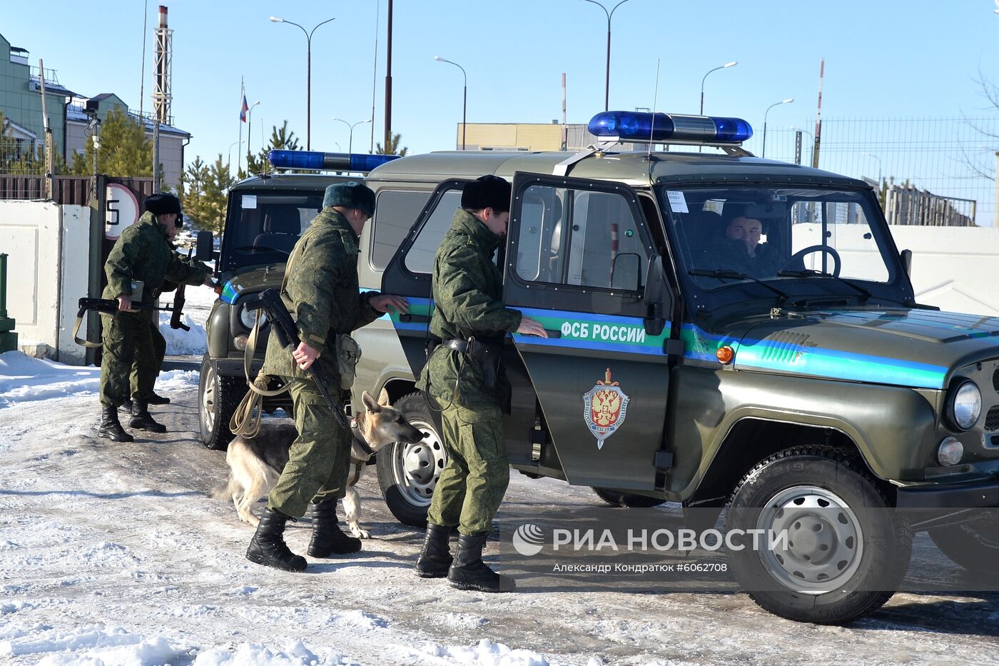 Работа пограничного управления ФСБ России по Челябинской области