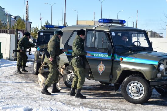 Работа пограничного управления ФСБ России по Челябинской области