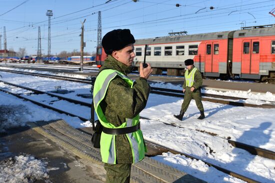 Работа пограничного управления ФСБ России по Челябинской области