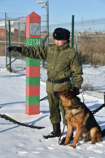 Работа пограничного управления ФСБ России по Челябинской области