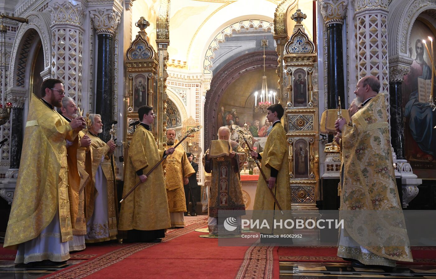 Литургия по случаю присоединения Архиепископии западноевропейских приходов русской традиции к РПЦ