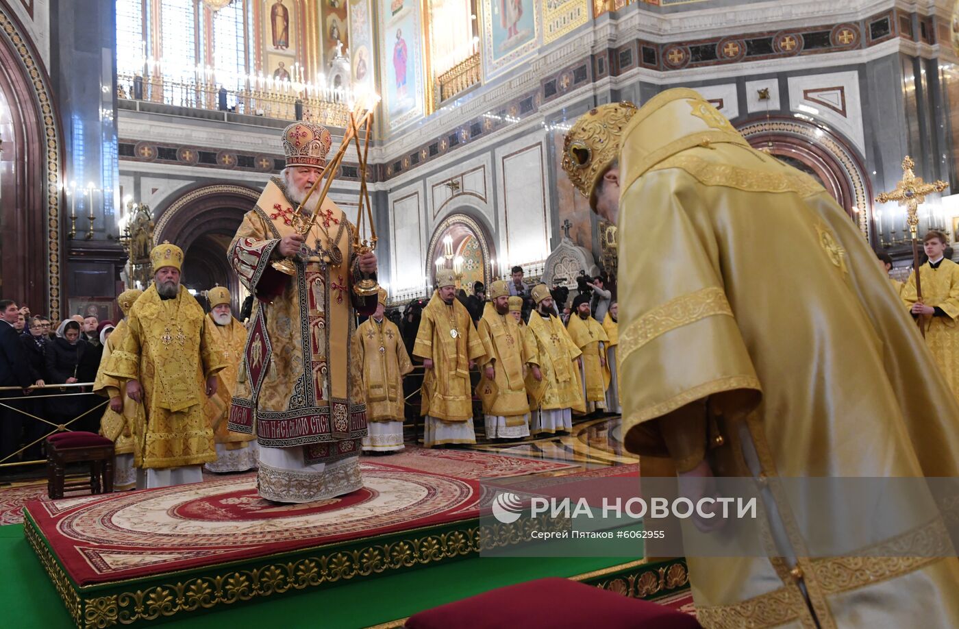 Литургия по случаю присоединения Архиепископии западноевропейских приходов русской традиции к РПЦ