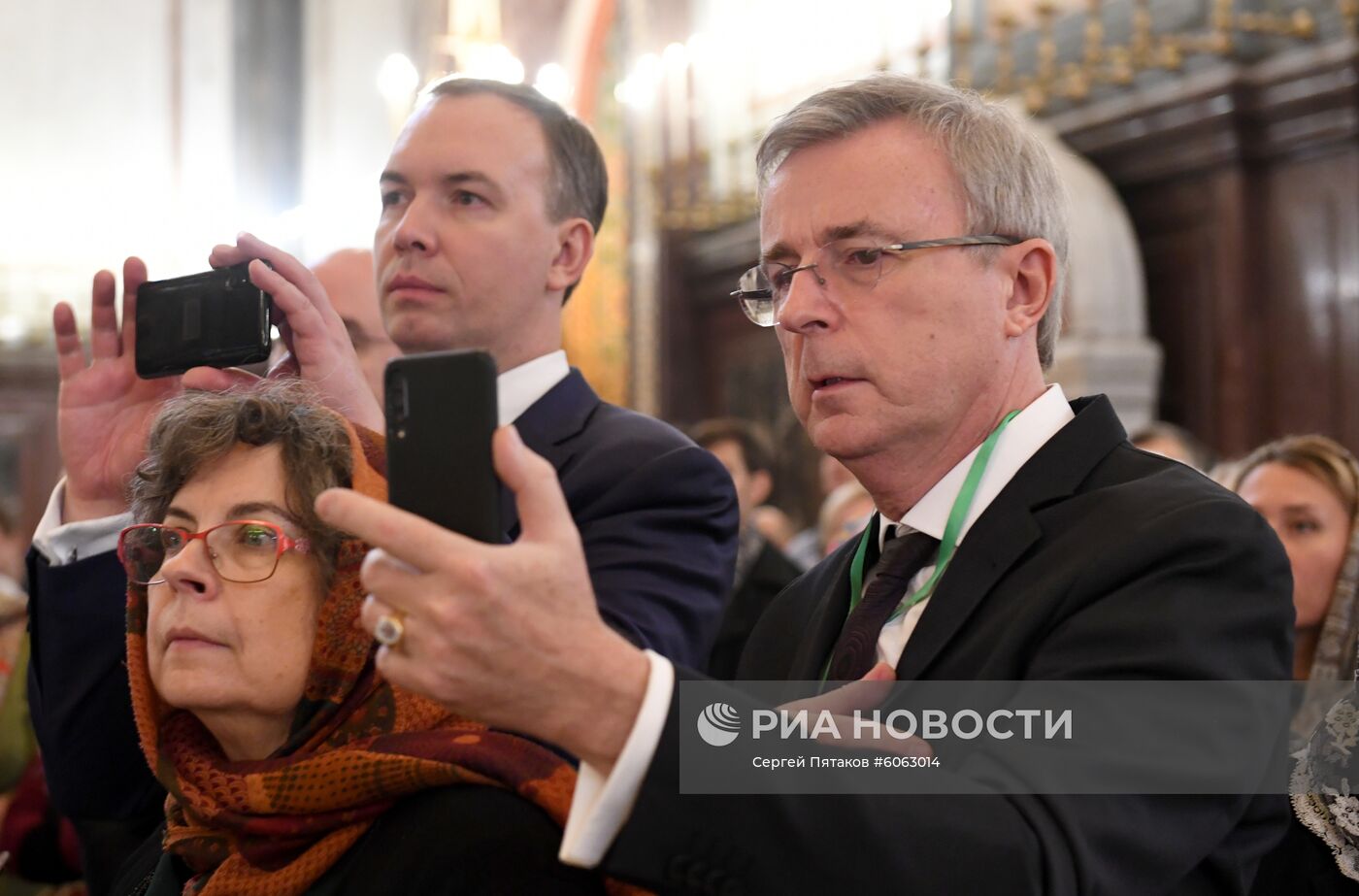 Литургия по случаю присоединения Архиепископии западноевропейских приходов русской традиции к РПЦ