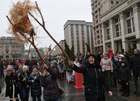 Празднование Дня народного единства в Москве