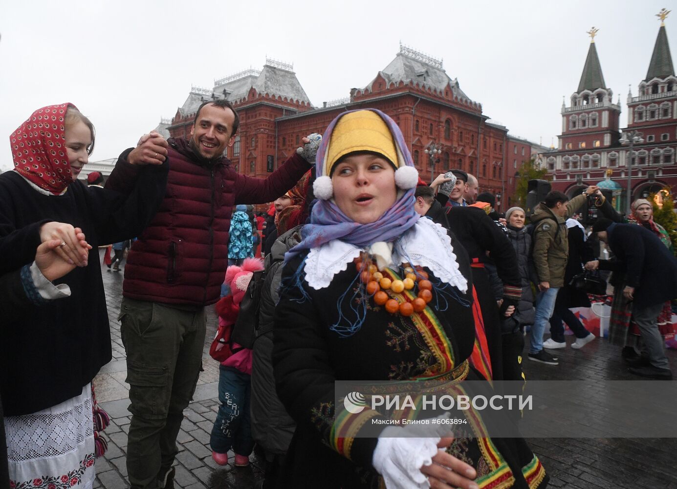 Празднование Дня народного единства в Москве