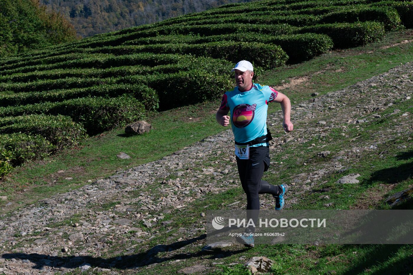 Забег по чайным плантациям в Сочи