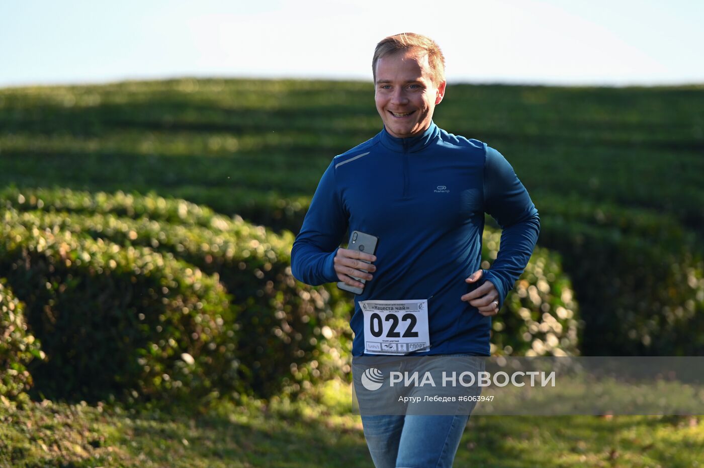 Забег по чайным плантациям в Сочи