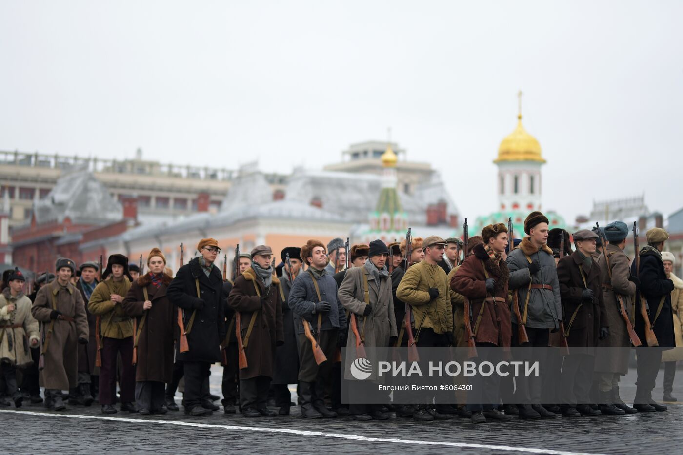 Генеральная репетиция марша, посвященного 78-й годовщине военного парада 1941 года