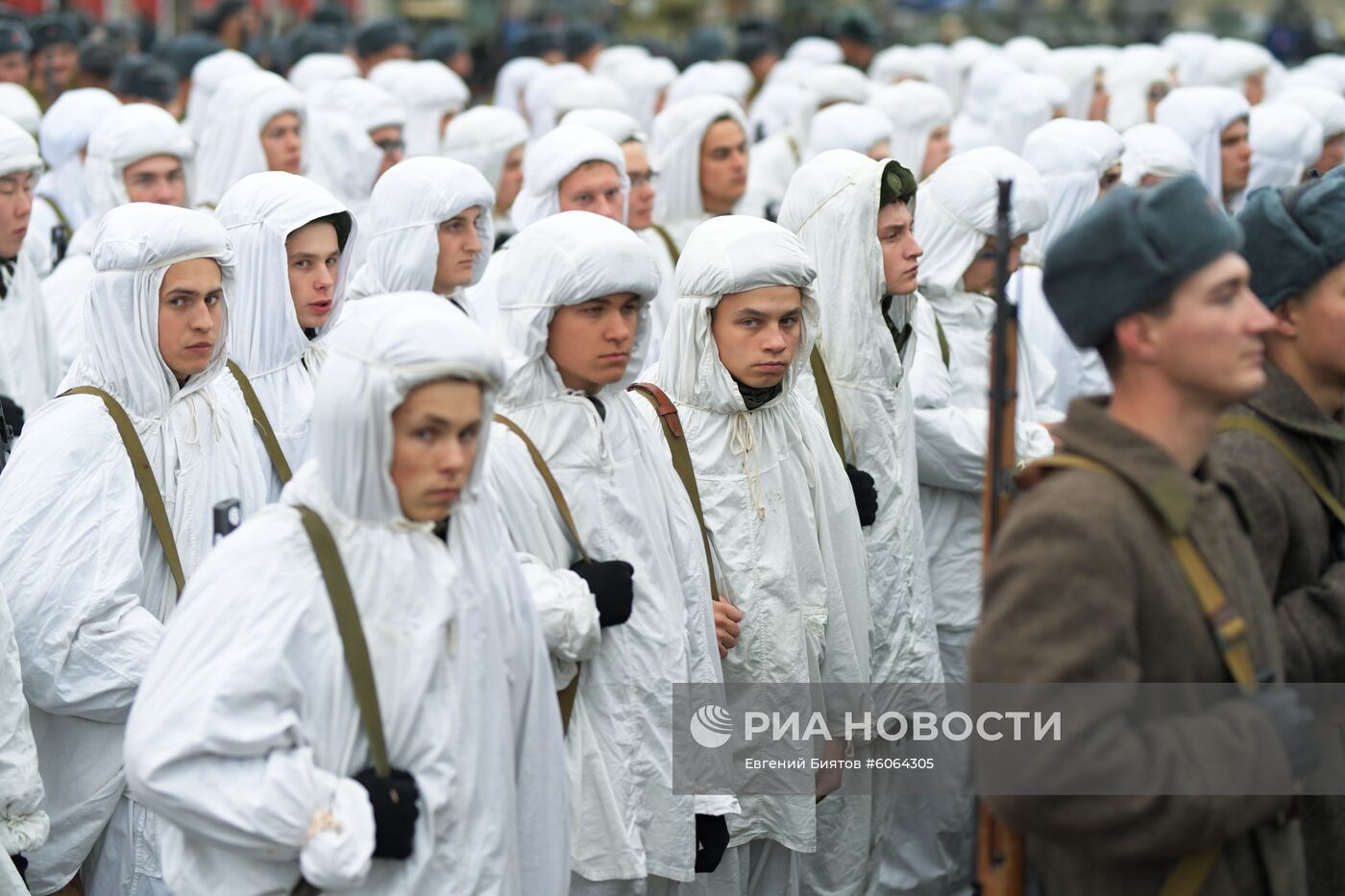 Генеральная репетиция марша, посвященного 78-й годовщине военного парада 1941 года