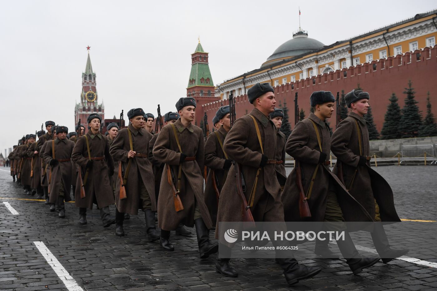 Генеральная репетиция марша, посвященного 78-й годовщине военного парада 1941 года