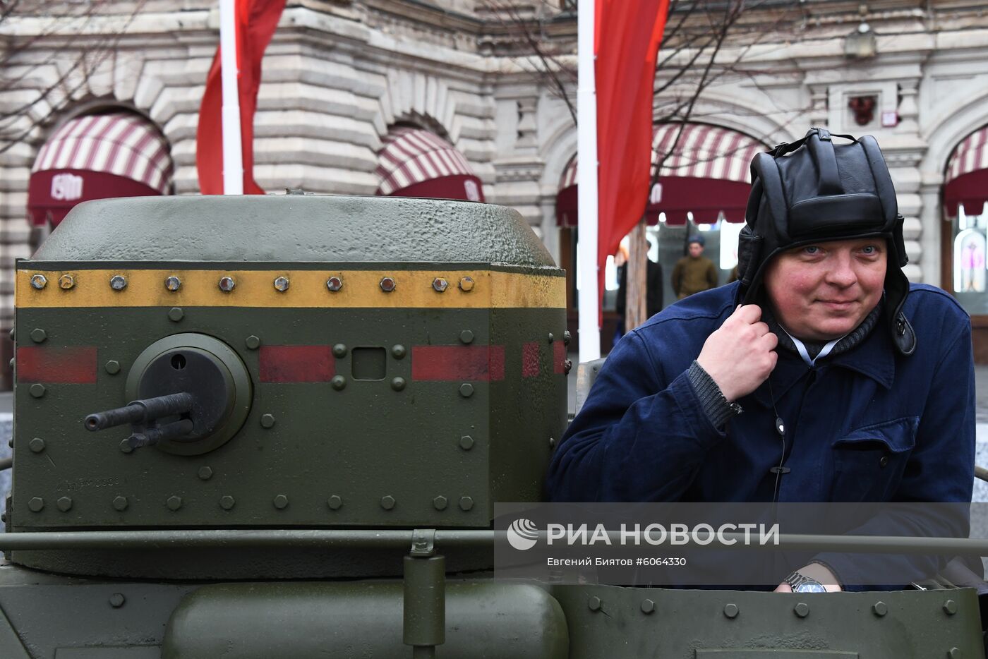 Генеральная репетиция марша, посвященного 78-й годовщине военного парада 1941 года