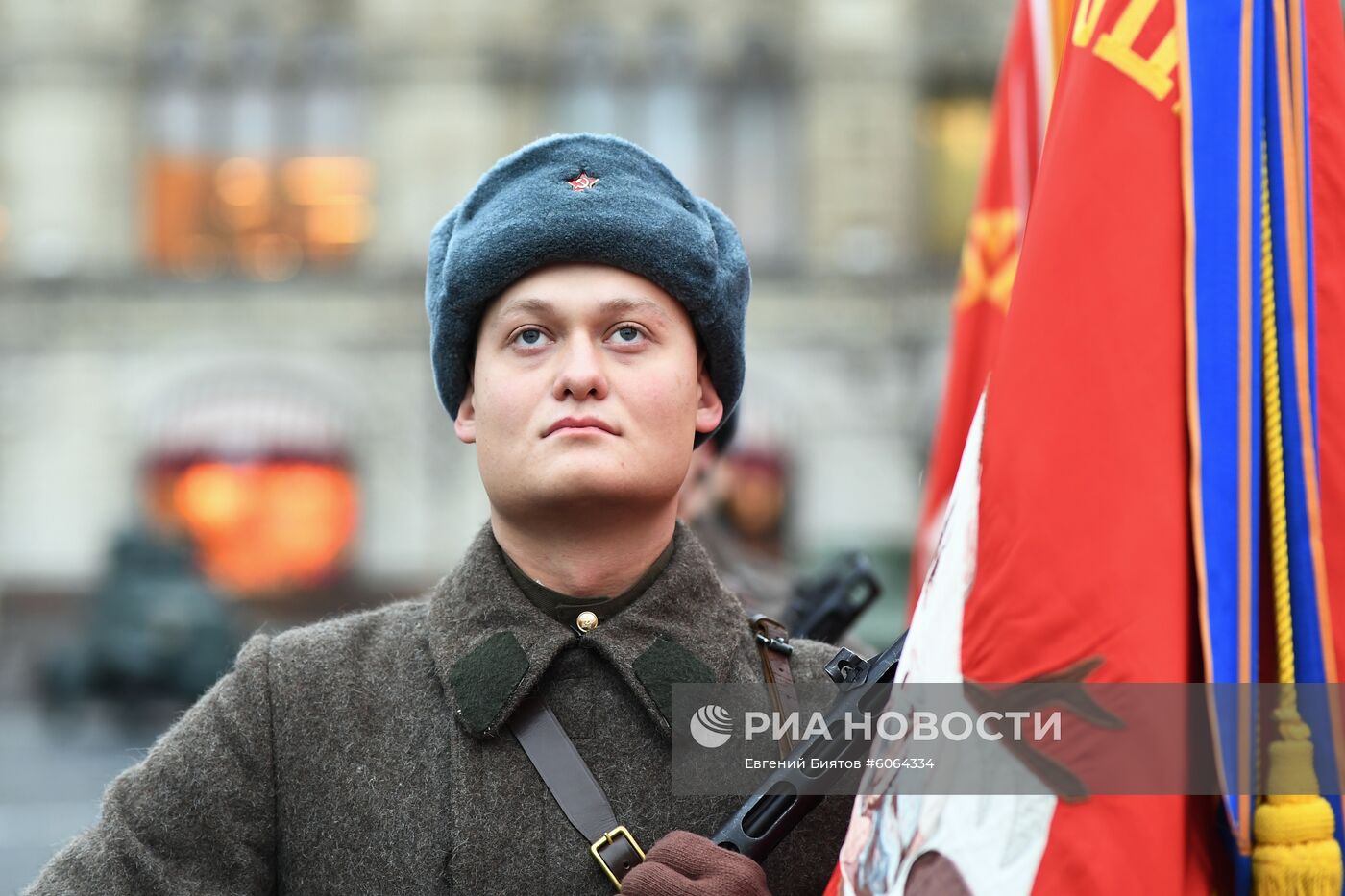 Генеральная репетиция марша, посвященного 78-й годовщине военного парада 1941 года