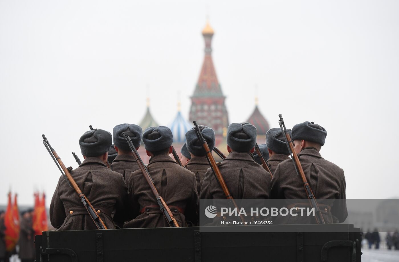 Генеральная репетиция марша, посвященного 78-й годовщине военного парада 1941 года