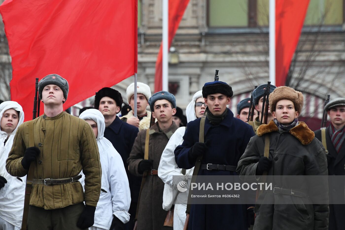 Генеральная репетиция марша, посвященного 78-й годовщине военного парада 1941 года