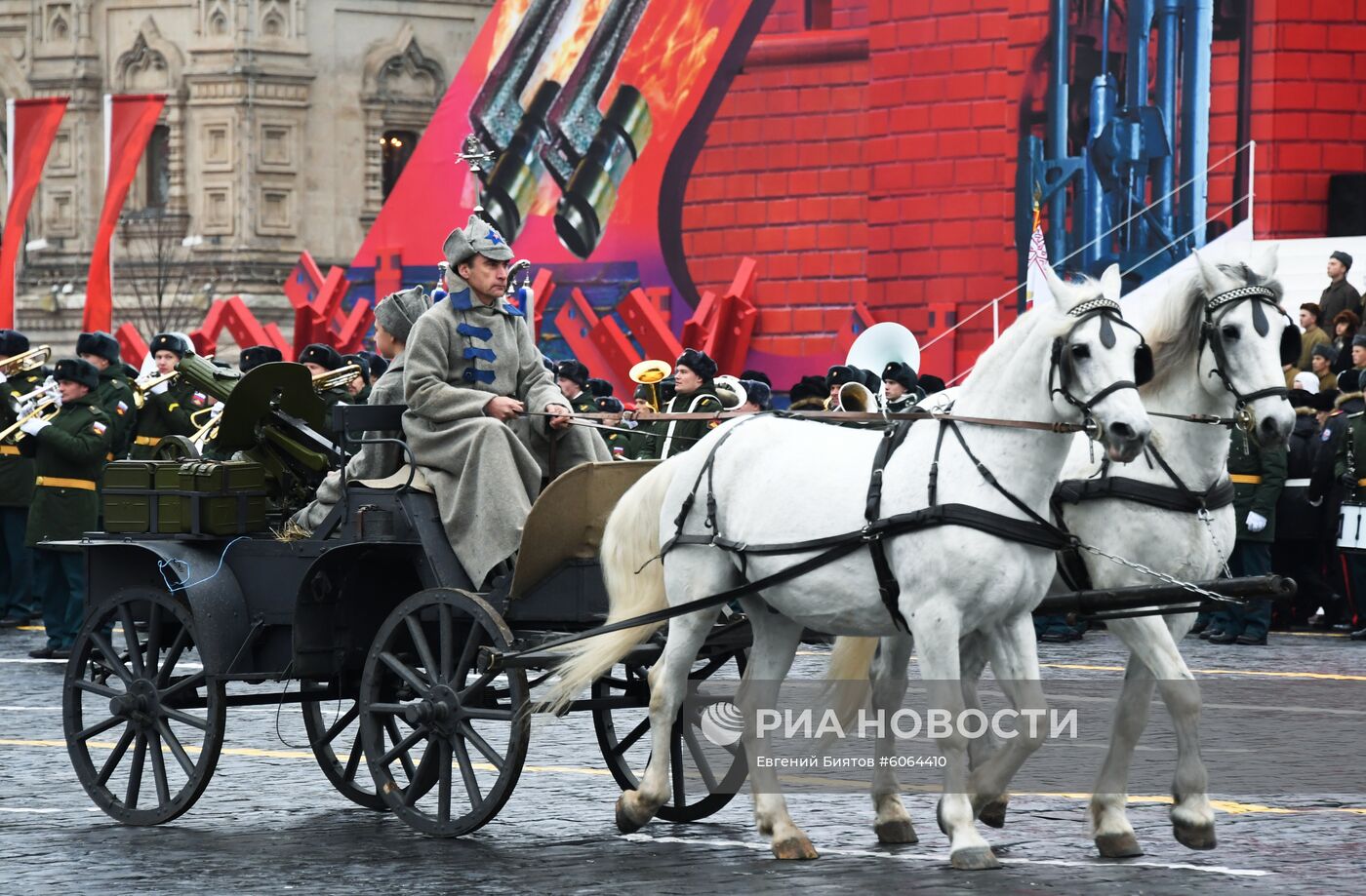 Генеральная репетиция марша, посвященного 78-й годовщине военного парада 1941 года