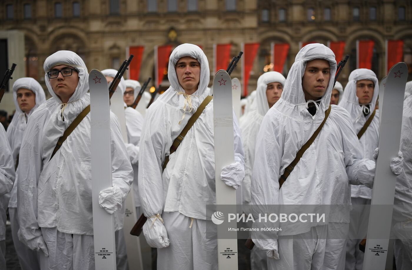 Генеральная репетиция марша, посвященного 78-й годовщине военного парада 1941 года