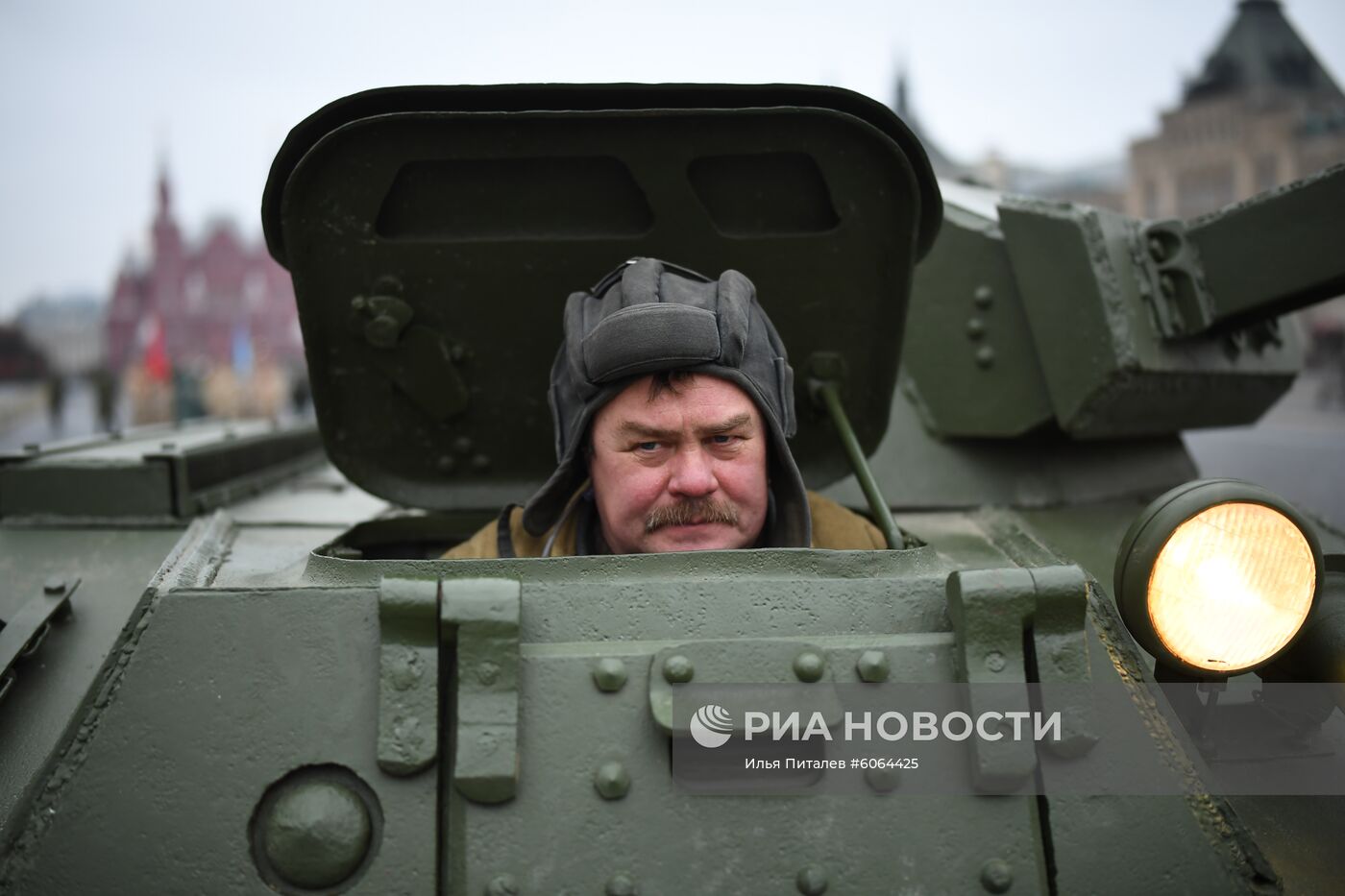 Генеральная репетиция марша, посвященного 78-й годовщине военного парада 1941 года