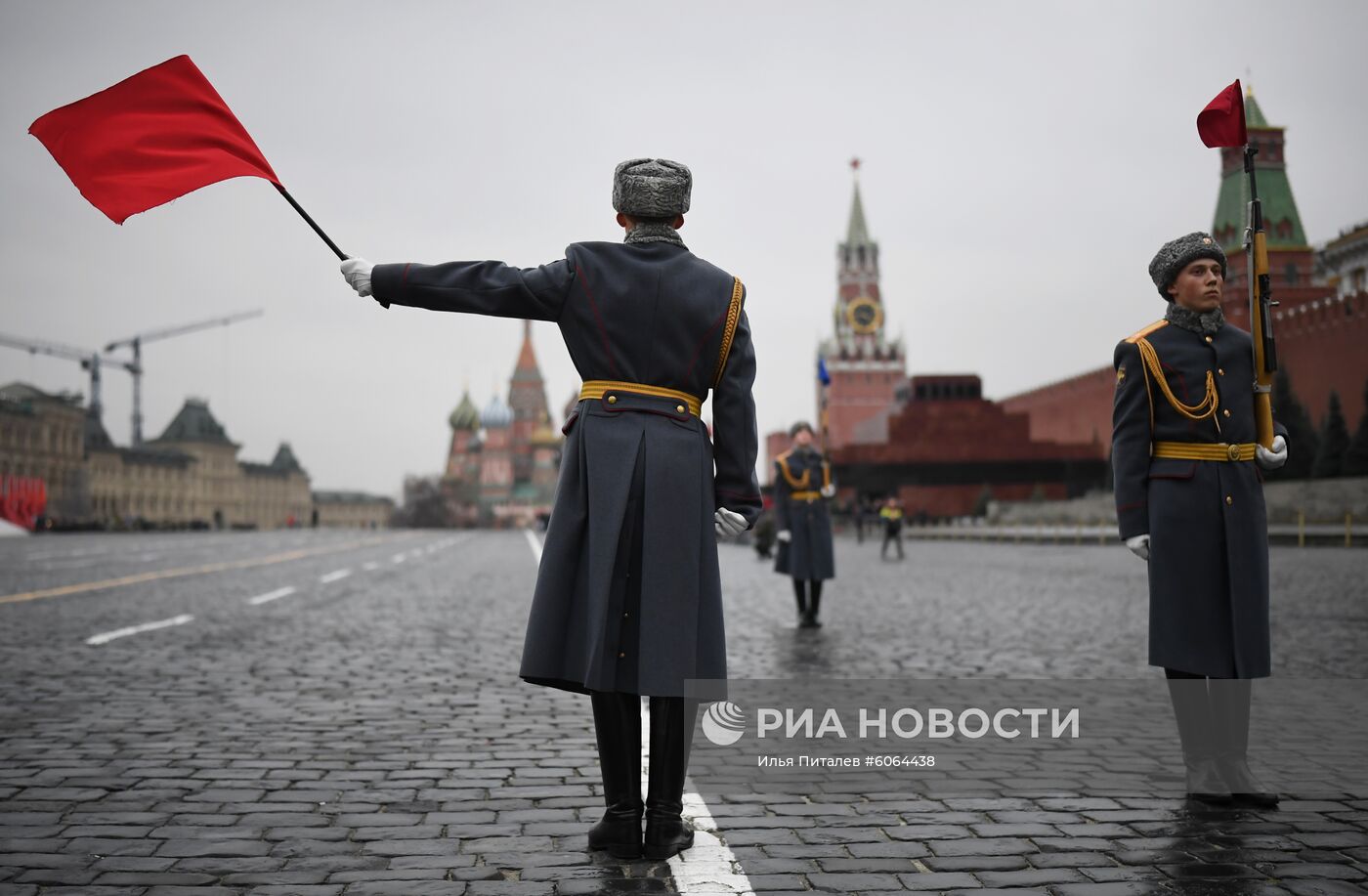 Генеральная репетиция марша, посвященного 78-й годовщине военного парада 1941 года