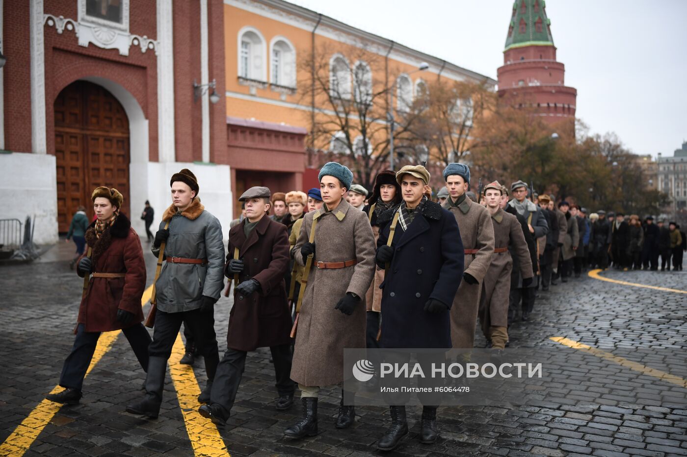 Генеральная репетиция марша, посвященного 78-й годовщине военного парада 1941 года