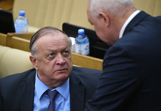 Пленарное заседание Государственной Думы РФ