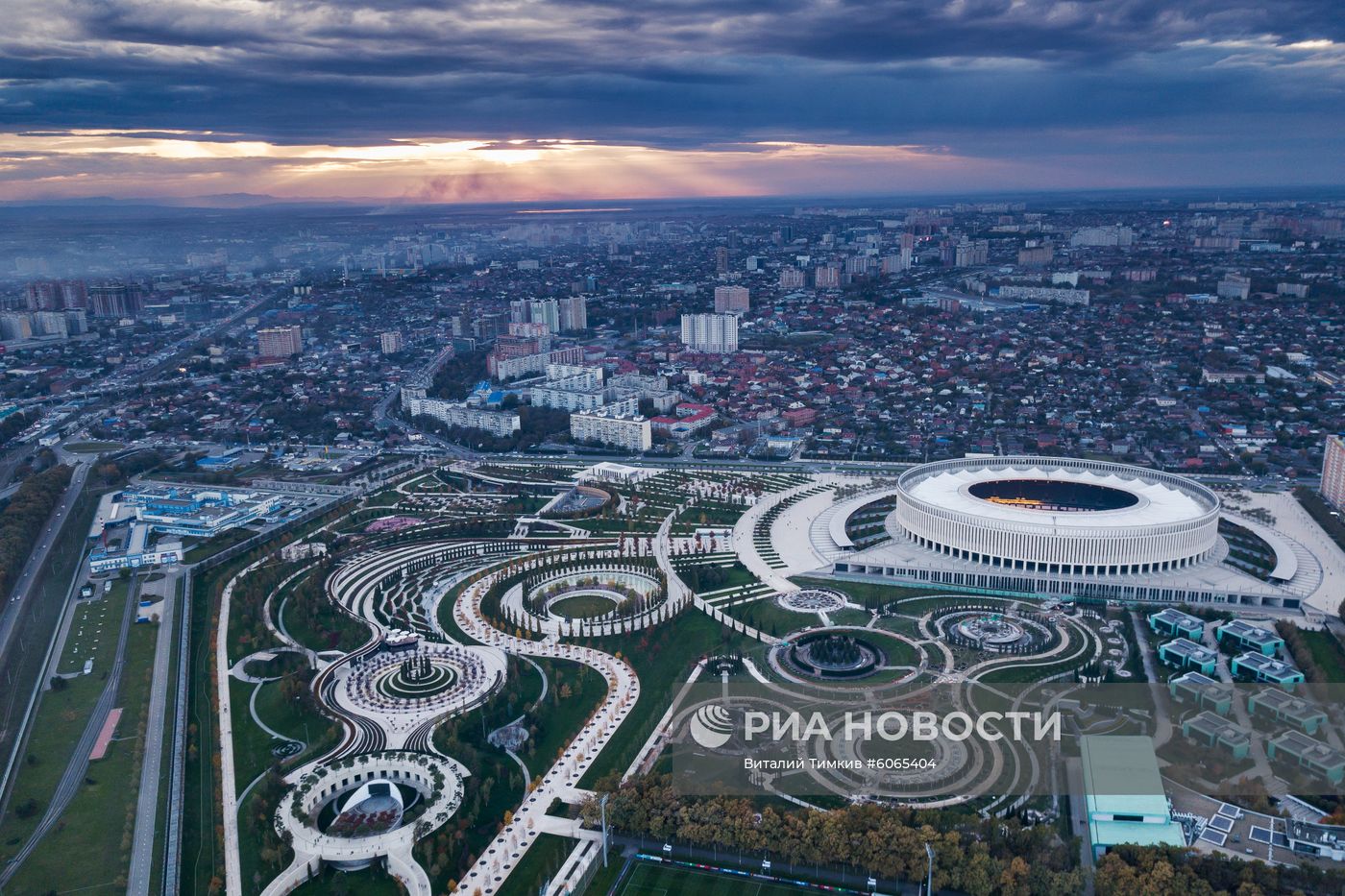 Краснодарский парк Галицкого награжден премией Urban Parks Award