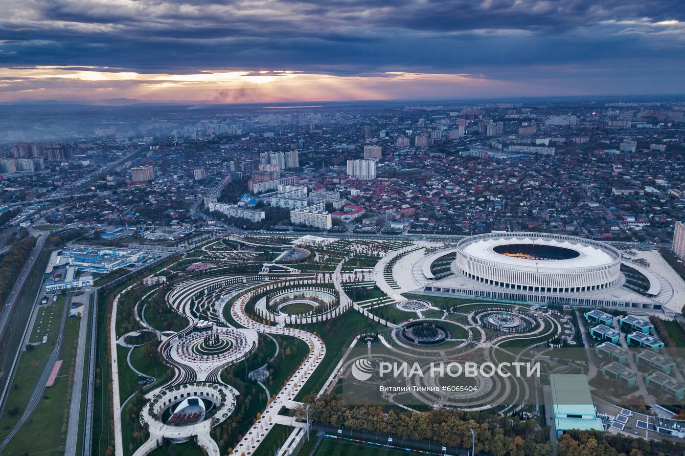 Краснодарский парк Галицкого награжден премией Urban Parks Award