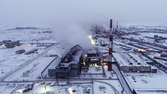 "Кольская ГМК" в Мончегорске